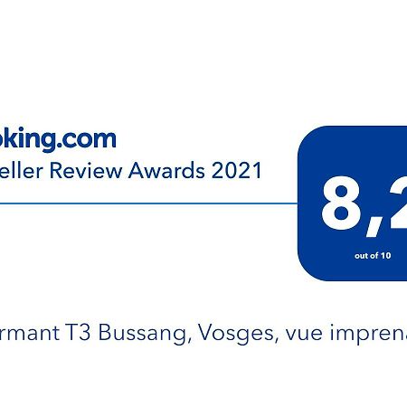 Charmant T3 Bussang, Vosges, vue imprenable Extérieur photo