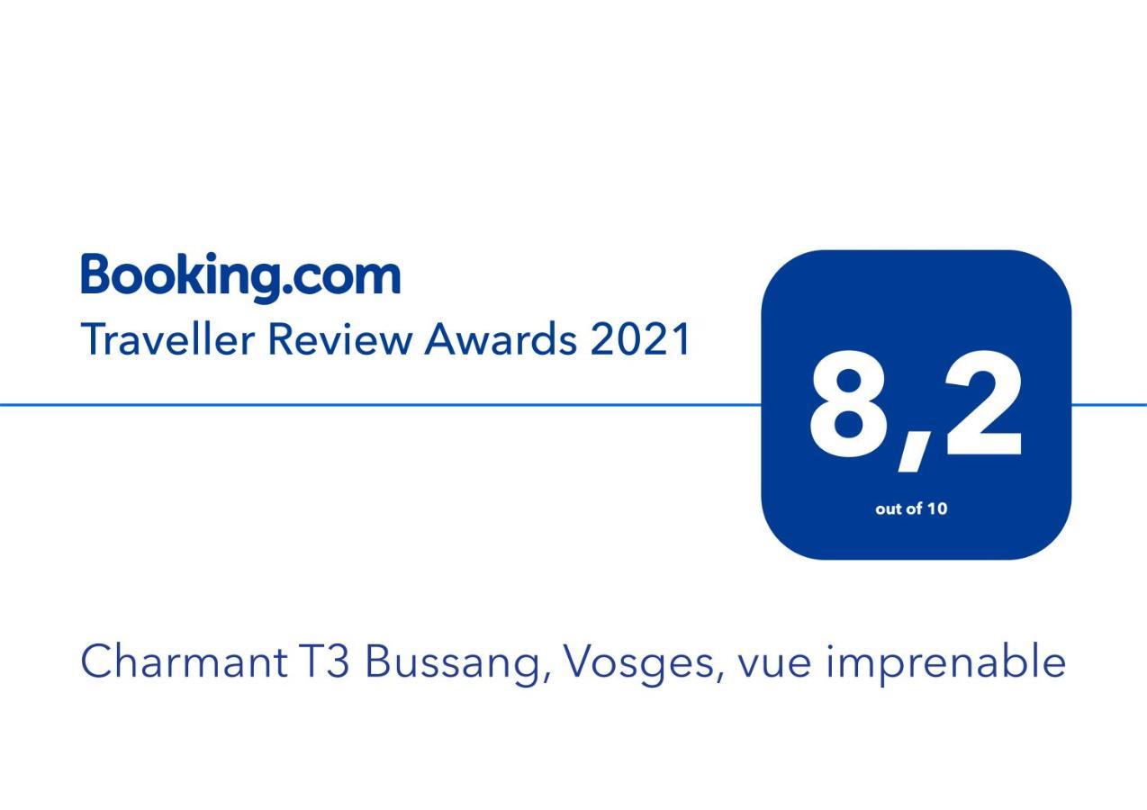 Charmant T3 Bussang, Vosges, vue imprenable Extérieur photo